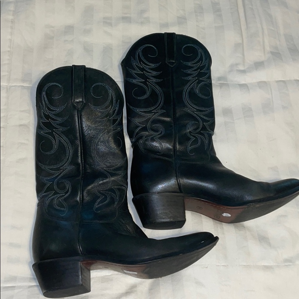 Mid calf Western Boot